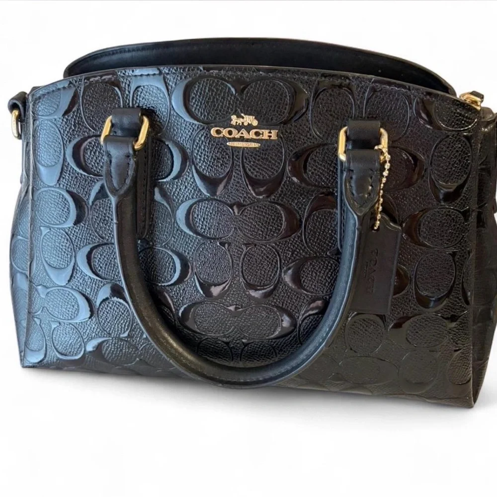 Coach patent leather